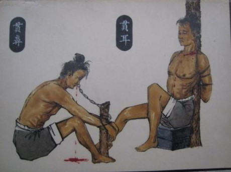 7 cực hình ghê rợn hơn cả lăng trì trong lịch sử Trung Quốc - Ảnh 3 7 cuc hinh ghe ron hon ca lang tri trong lich su Trung Quoc - Anh 3