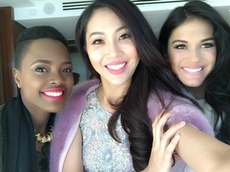 Ngay dau xuan, Hoa khoi Dieu Ngoc chia se tu ki niem o Miss World toi chuyen hon nhan - Anh 4