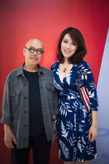 Xuan Bac dua vo con toi chuc mung vo chong My Linh - Anh 9