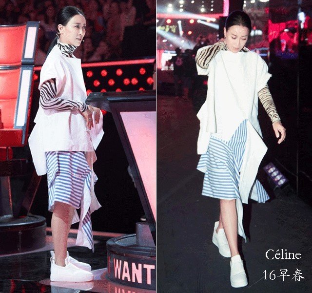 Thời trang ấn tượng của giám khảo The Voice Trung Quốc