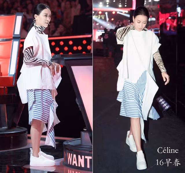 Thời trang ấn tượng của giám khảo The Voice Trung Quốc