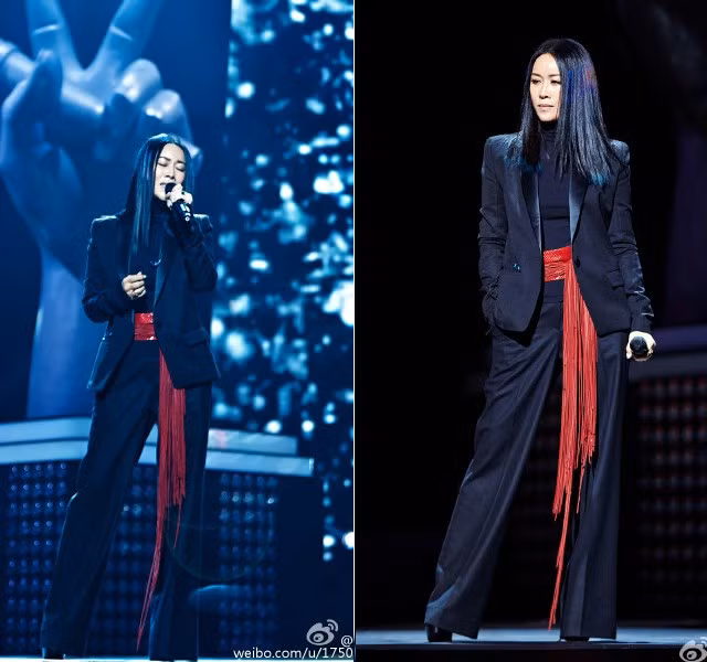 Thời trang ấn tượng của giám khảo The Voice Trung Quốc