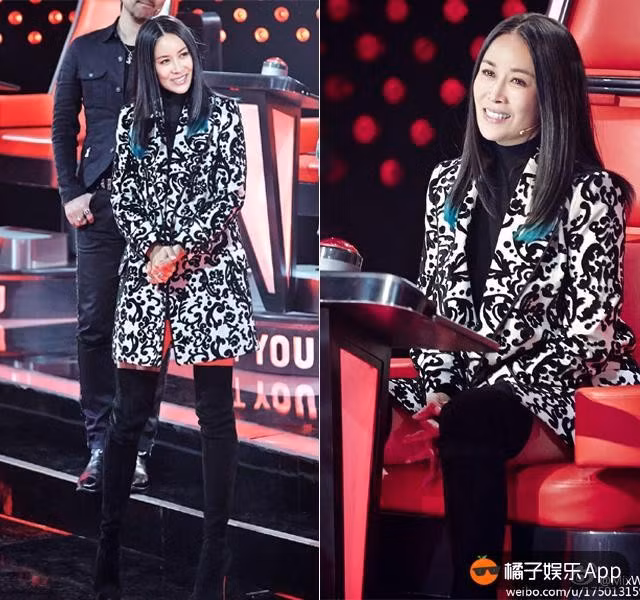 Thời trang ấn tượng của giám khảo The Voice Trung Quốc