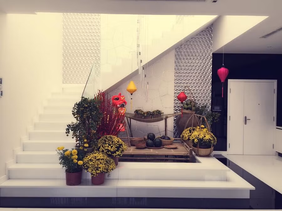 ngoc trinh vui tet trong nha trang trieu do - 3