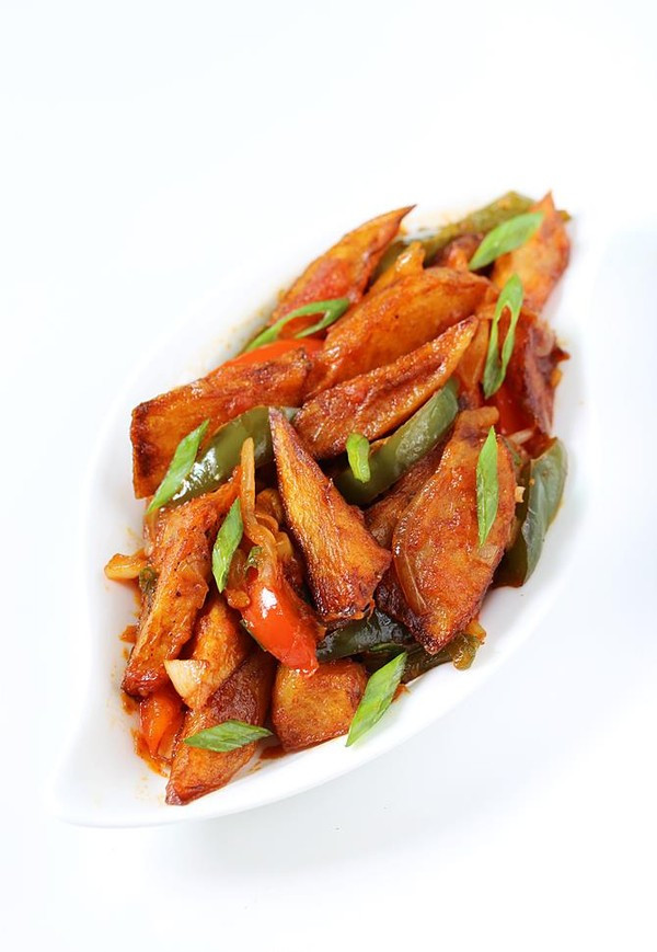 Khoai tây chiên cay Khoai tây chiên cay