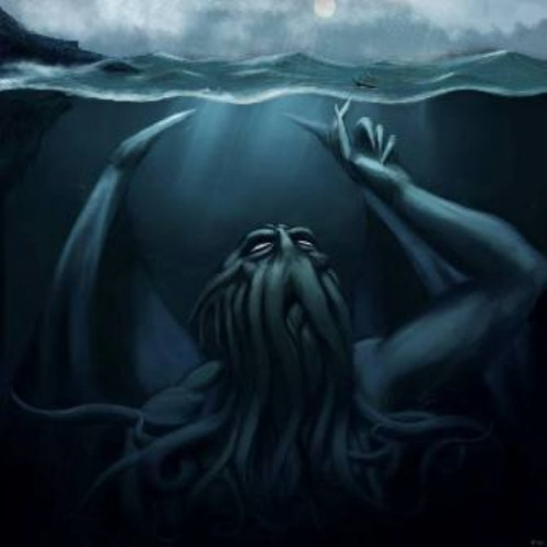 Quái vật Cthulhu được phác thảo thông qua lời kể của các ngư dân. Ảnh: TL