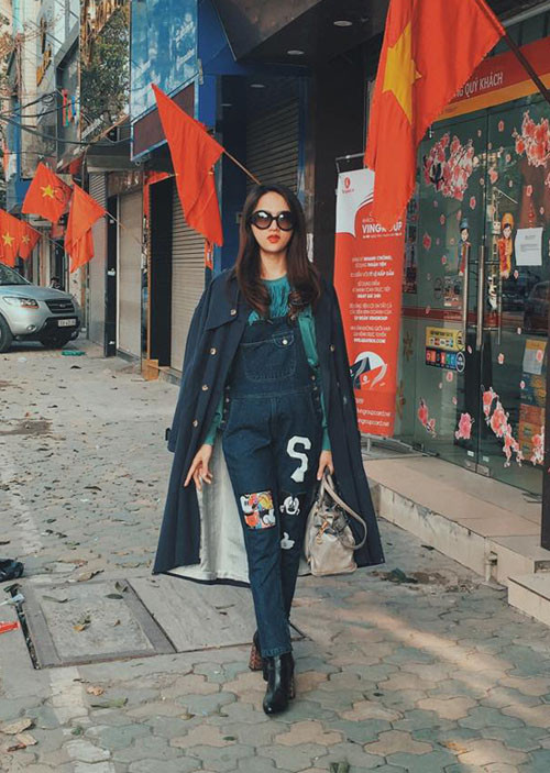 tuan qua: my nhan viet dang thon, vay dep du xuan - 11