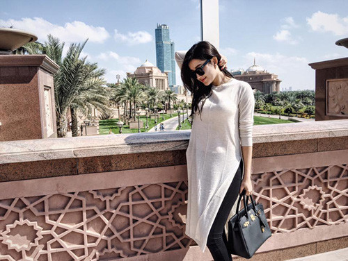 tuan qua: my nhan viet dang thon, vay dep du xuan - 3