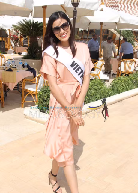 Nguyen Thi Thanh lot top 15 thi ao tam tai Miss Eco International - Anh 1