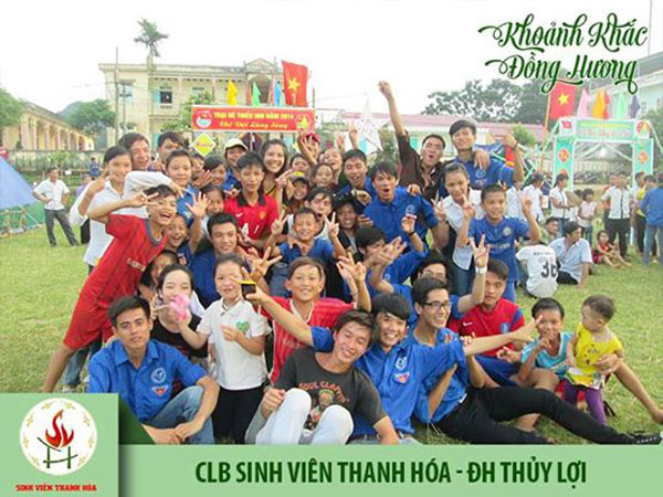 Khoảnh khắc đẹp của những sinh viên tình nguyện xứ Thanh ảnh 13 Khoảnh khắc đẹp của những sinh viên tình nguyện xứ Thanh