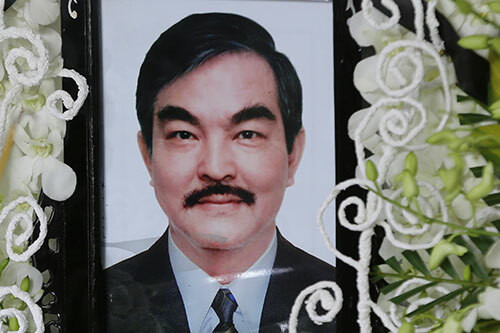 Gia đình, đồng nghiệp tiễn biệt nghệ sĩ Thế Anh ảnh 1 Di ảnh nghệ sĩ Thế Anh. Ảnh: Trần Quỳnh.