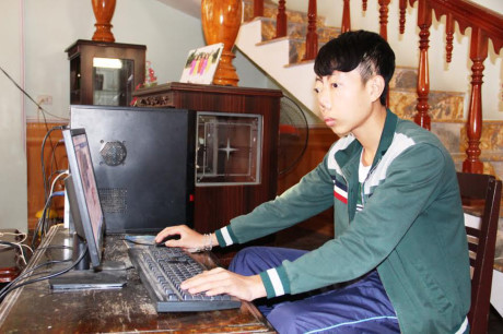 Cai Tet vui tot do cua chang trai 