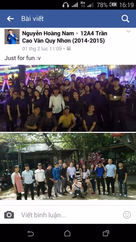 Hai huoc loat anh hop lop dau nam 