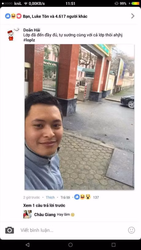Hai huoc loat anh hop lop dau nam 