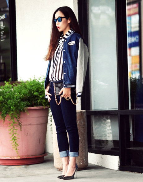 Áo bomber jacket sành điệu lên ngôi trong mùa thu đông 2016 - Ảnh 2 Ao bomber jacket sanh dieu len ngoi trong mua thu dong 2016 - Anh 2