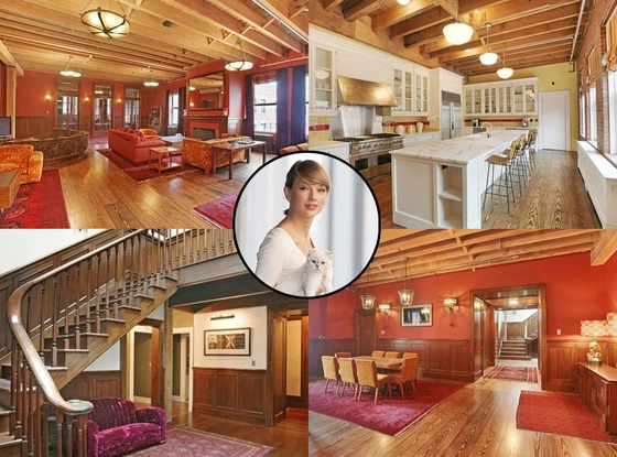 “Lóa mắt” trước vẻ sang trọng của căn nhà 20 triệu đô của Taylor Swift