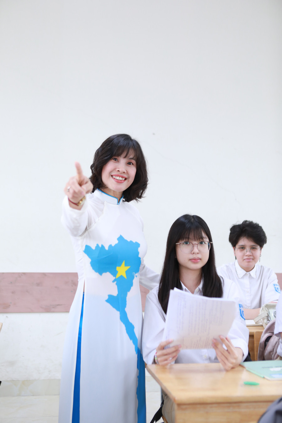 Các thí sinh chỉ còn một tháng nữa sẽ chính thức dự Kỳ thi tốt nghiệp THPT năm 2025. Ảnh: Đình Tuệ. 9-2.jpg