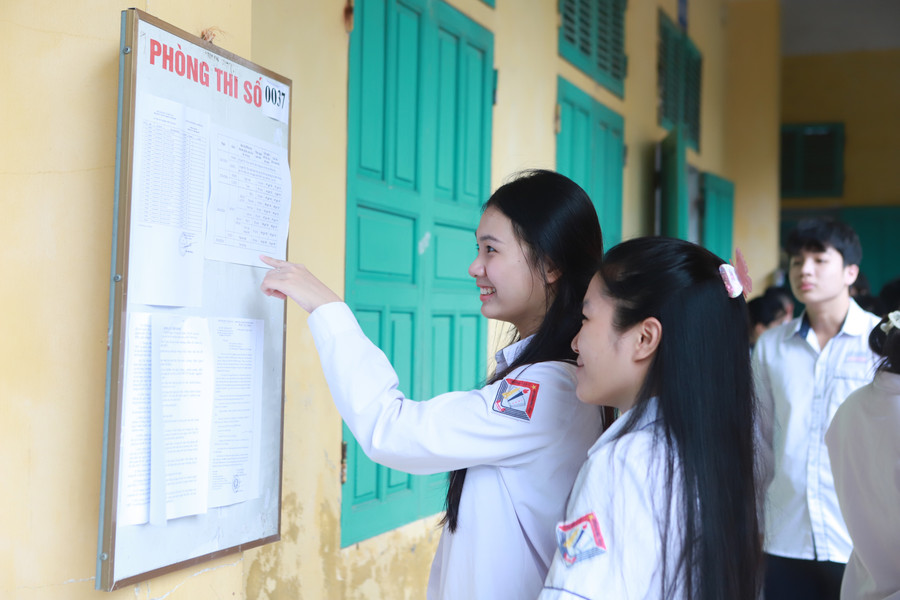 Thí sinh dự thi tốt nghiệp THPT năm 2024. a1.jpg