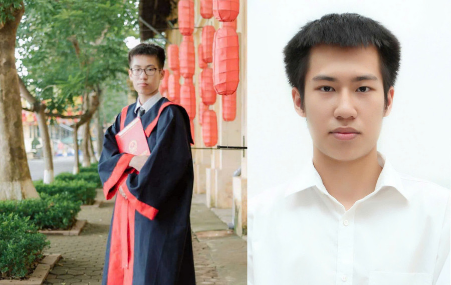 Nam sinh Nguyễn Tự Quyết có tinh thần học tập rất cao và hòa đồng, biết giúp đỡ bạn bè. Ảnh: NTCC.