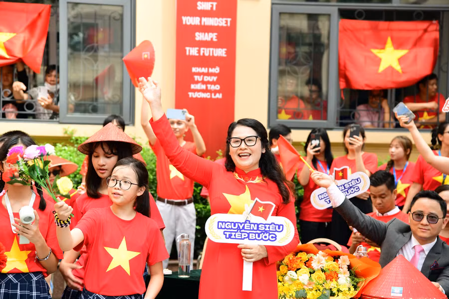 Thạc sĩ Nguyễn Thị Minh Thuý - Hiệu trưởng Trường THCS&THPT Nguyễn Siêu, Hà Nội. 