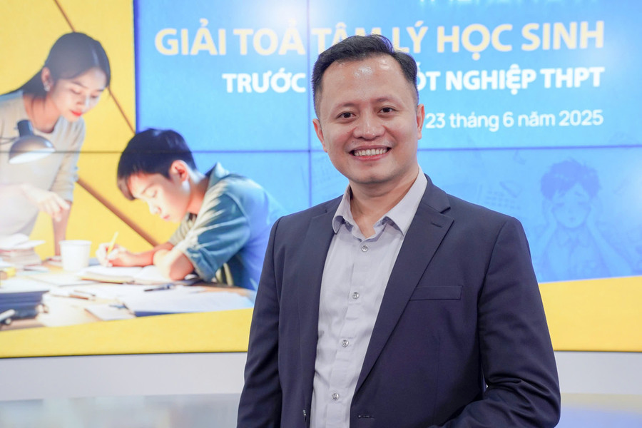 Thạc sĩ Lê Trung Kiên đến từ Viện Tâm lý Giáo dục và Đào tạo. Ảnh: NVCC. tam-ly-1.jpg