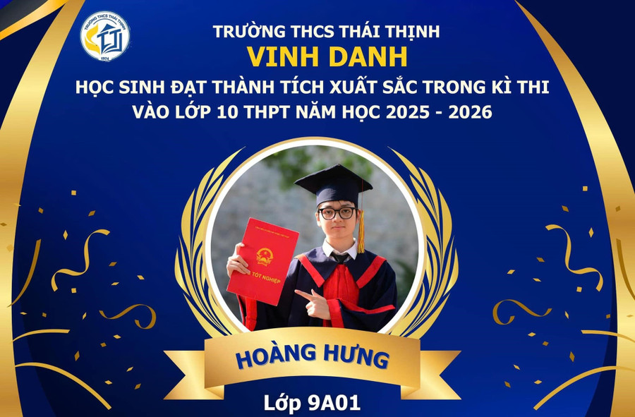 Nam sinh Hoàng Hưng đỗ 4 nguyện vọng chuyên vào các trường THPT chuyên Sơn Tây, THPT chuyên Nguyễn Huệ và THPT chuyên Ngoại ngữ. Ảnh: NTCC. hoang-hung-5284.jpg
