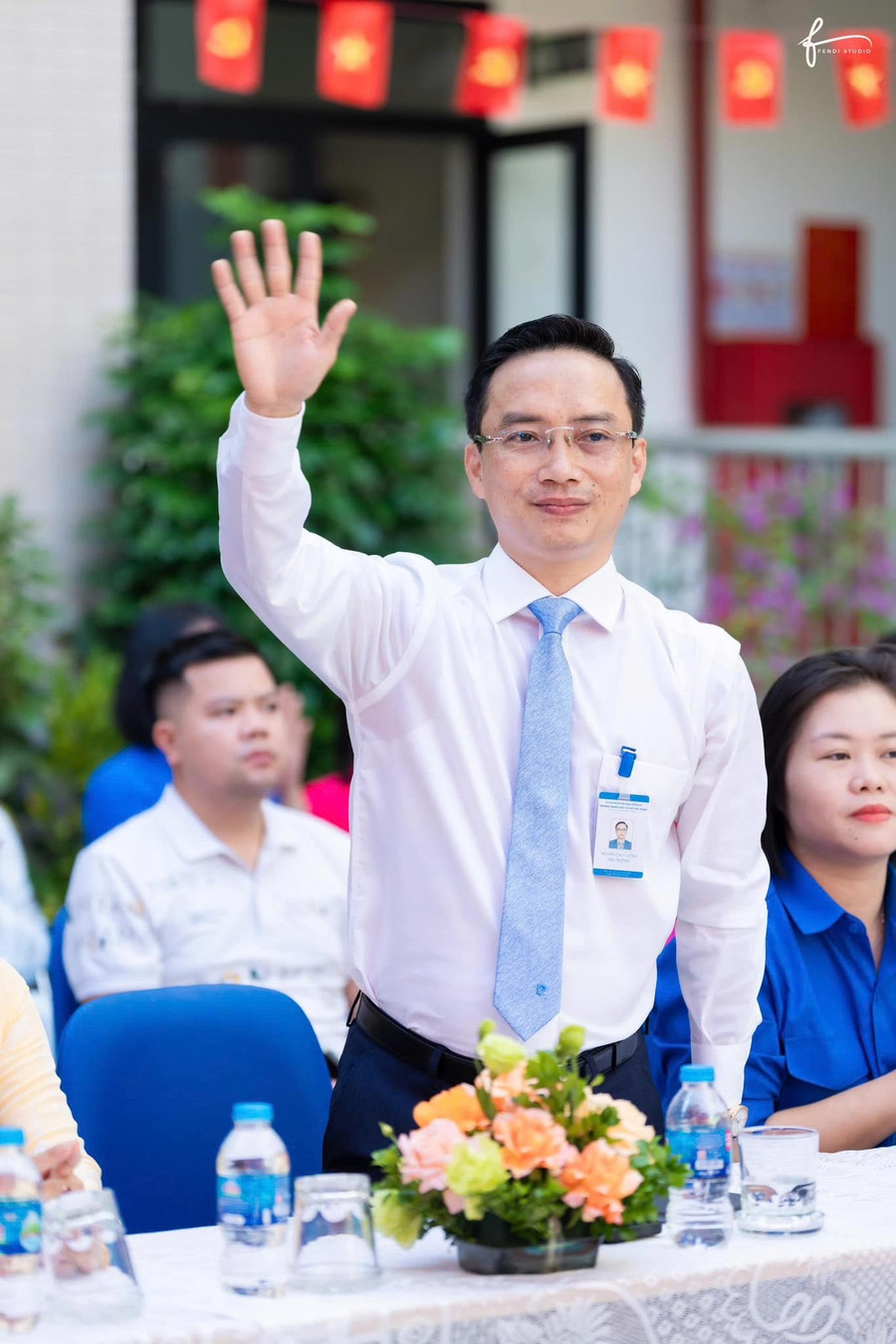 Thầy Nguyễn Cao Cường - Hiệu trưởng Trường THCS Thái Thịnh. thai-thinh-7.jpg