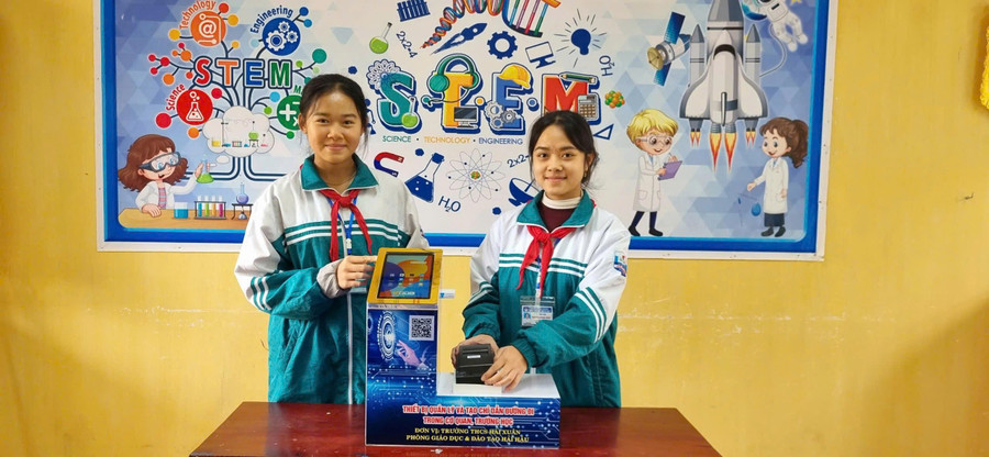 Học sinh lớp 9 ngay từ trong năm học luôn có khát vọng được tham gia các cuộc thi khoa học gắn với định hướng nghề nghiệp. nam-2.jpg