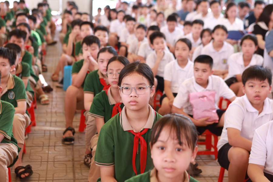 Chương trình được tổ chức tại Trường Tiểu học & THCS Hoàng Hoa Thám, TP Bắc Ninh, tỉnh Bắc Ninh. 2.jpg