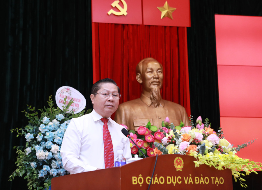 Thứ trưởng Lê Tấn Dũng phát biểu chỉ đạo tại Đại hội. 13.jpg