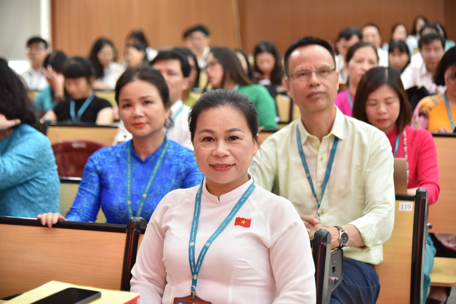 Các đại biểu tham dự lễ khai giảng năm học mới 2025-2026 tại Học viện Tài chính. dsc-7328.jpg