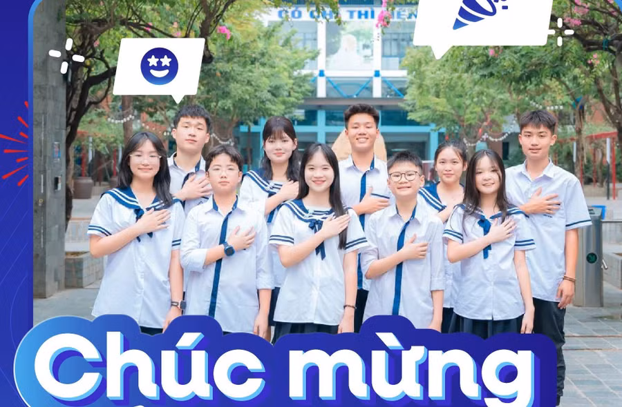 Học sinh Trường THCS & THPT Lương Thế Vinh luôn nỗ lực phấn đấu trong học tập. Ảnh: NTCC.