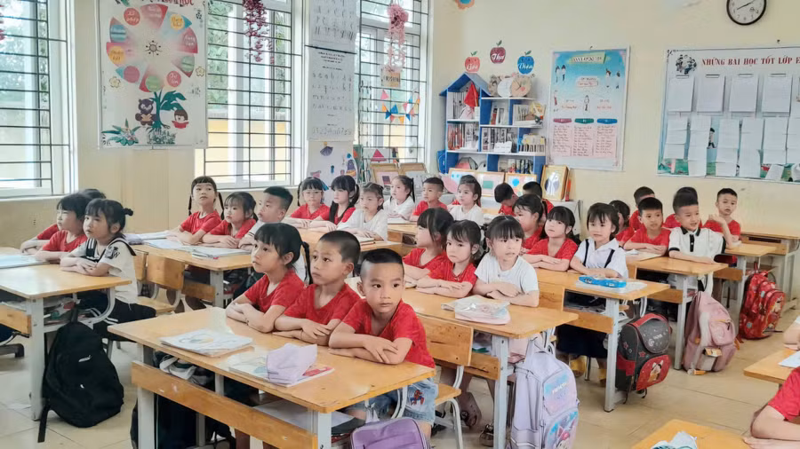 Công tác tuyển sinh vào lớp 1 năm 2025 tại huyện Kim Bôi (tỉnh Hòa Bình) đã hoàn thành trước ngày 10/6. 