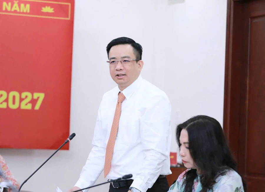 Ông Nguyễn Như Hà - Phó Vụ trưởng Vụ Pháp chế (Bộ GD&ĐT). Ảnh: Đình Tuệ.