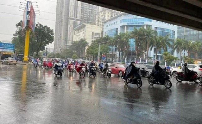 Thời tiết hôm nay 12/4: Không khí lạnh tăng cường, Bắc Bộ mưa