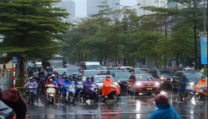 Thời tiết hôm nay 24/2: Bắc Bộ mưa nhỏ, rét đậm, Nam Bộ mưa rào tới mưa to