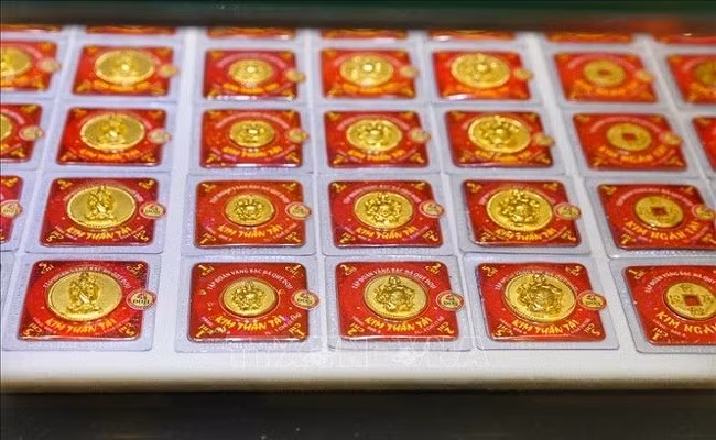 Giá vàng hôm nay 25/12 tăng thêm 200 ngàn lên mức 159,2 triệu đồng/lượng