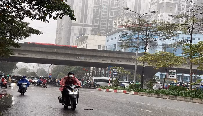 Thời tiết hôm nay 14/2: Bắc Bộ mưa nhỏ vài nơi, Nam Bộ mưa rào và dông 