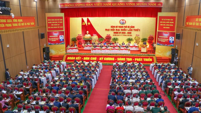 Đại hội đại biểu lần thứ I Đảng bộ TP Đà Nẵng nhiệm kỳ 2025 - 2030. 