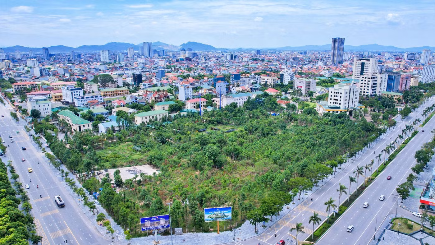 Khu đất HH-01 được đấu giá 829 tỷ đồng. (Ảnh: Phạm Tâm)