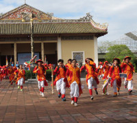 Ấn tượng ngày hội học sinh với di sản Huế ảnh 11