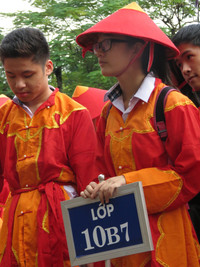 Ấn tượng ngày hội học sinh với di sản Huế ảnh 5