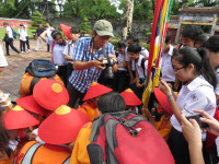 Ấn tượng ngày hội học sinh với di sản Huế ảnh 8