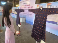 Ấn tượng triển lãm“Áo dài Việt Nam qua các thời kỳ lịch sử” ảnh 2