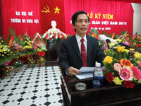 Đại học Khoa học Huế kỷ niệm ngày Nhà giáo Việt Nam ảnh 2