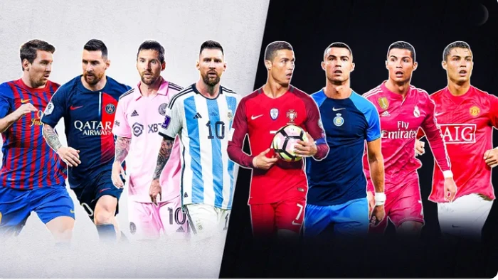 So sánh thành tích của Messi và Ronaldo sau 36 trận đối đầu trực tiếp