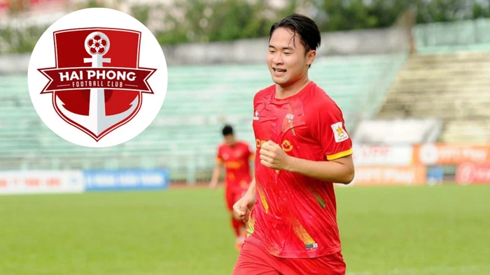 Vũ Minh Hiếu gia nhập Hải Phòng FC.