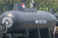 Tàu ngầm tự hành KSOT-008 được trang bị AI của Indonesia.