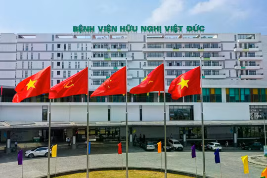 Bệnh viện Hữu nghị Việt Đức cơ sở Ninh Bình chính thức đi vào hoạt động từ ngày 9/7. Ảnh: BVCC.