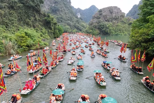 Quần thể danh thắng Tràng An. Ảnh: Lê Hoàng